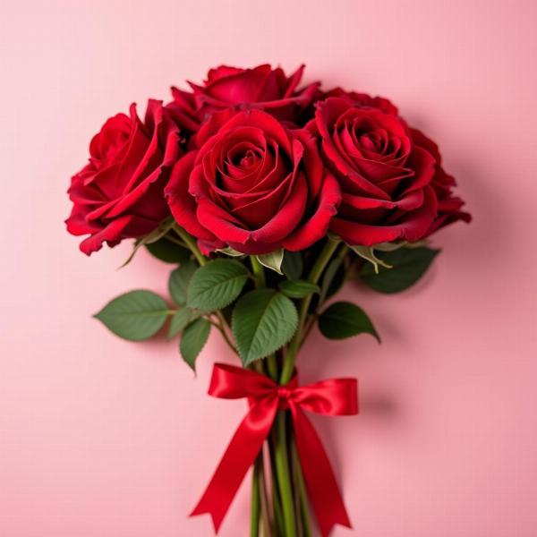 Buon Compleanno Tina con Rose Rosse