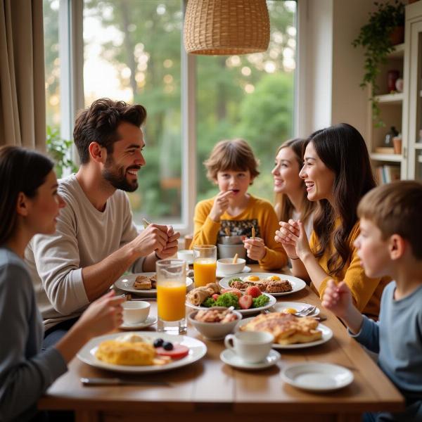 Buon sabato speciale: Colazione in famiglia