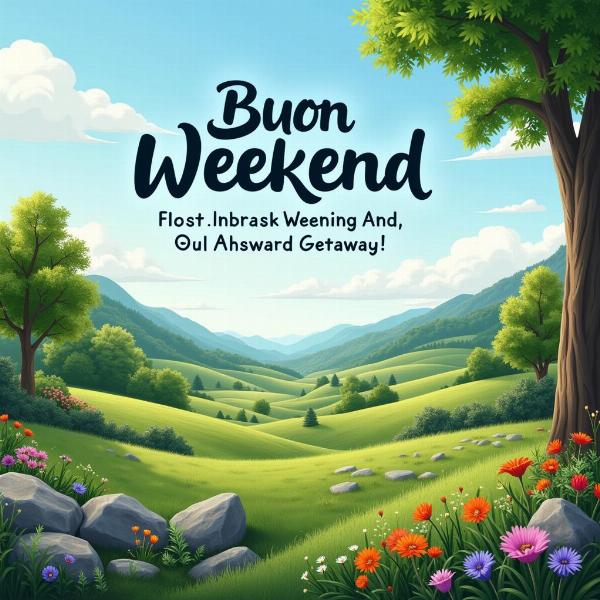 Buon Weekend Relax Thiên Nhiên