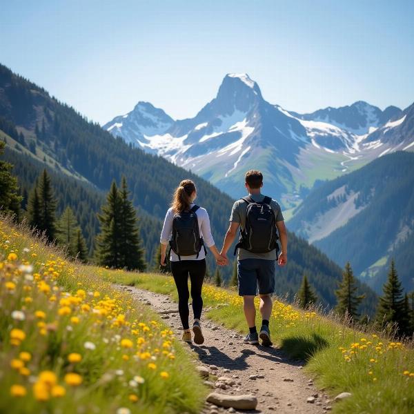 Buona domenica 4 febbraio 2025: Passeggiata in montagna