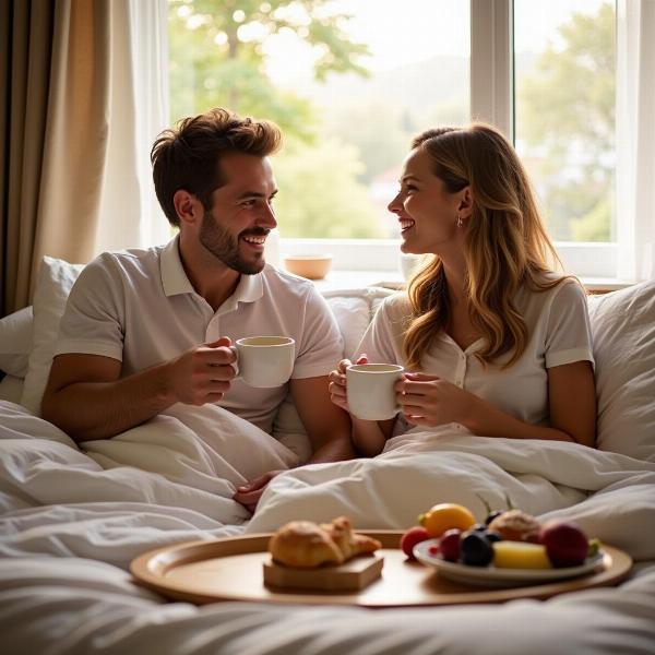 Buongiorno buon martedì amore mio: colazione a letto