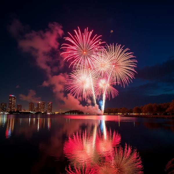 Buongiorno Buona Vigilia di Capodanno: Fuochi d'Artificio Spettacolari