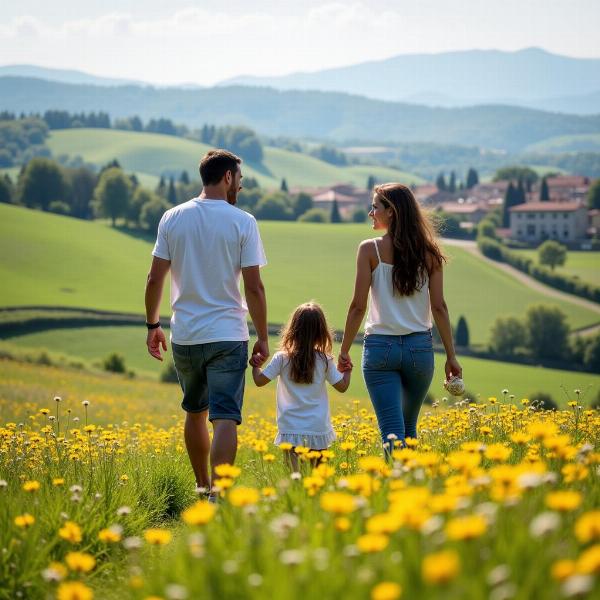 Buongiorno e buona domenica 9 giugno: Passeggiata in campagna