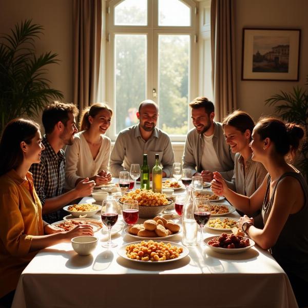 Buongiorno e Buona Domenica Amici: Pranzo in Famiglia