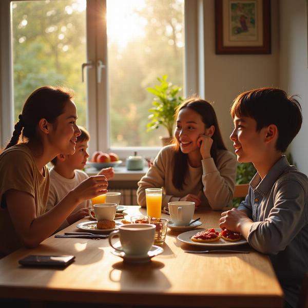 Caffè Buona Domenica: Famiglia a colazione