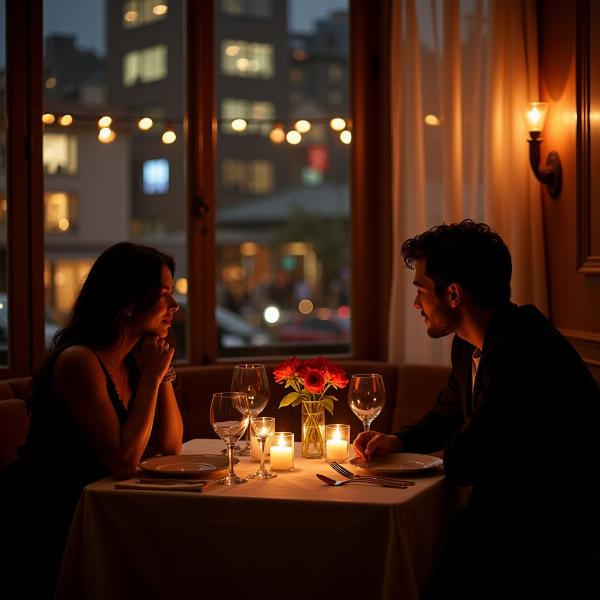 Cena Romantica con Musica e Parole di Buon Sabato