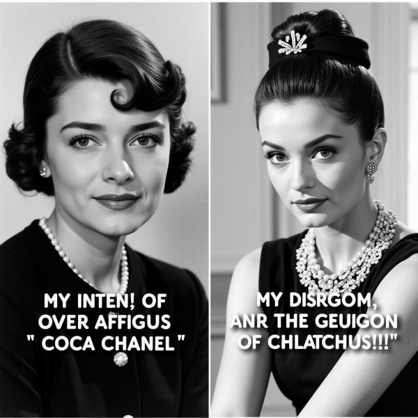 Coco Chanel và Audrey Hepburn - Biểu tượng thời trang