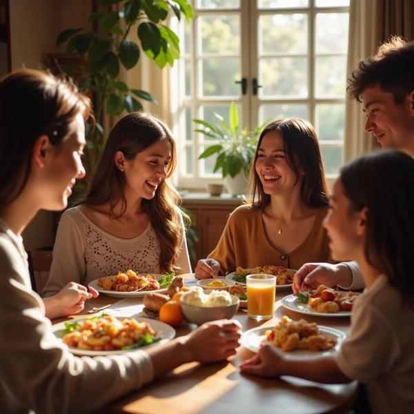 Condividere bei momenti con la famiglia