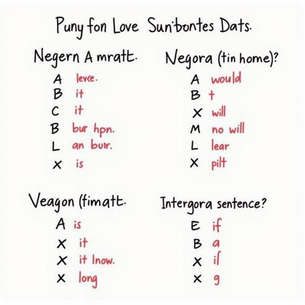 Frasi Affermative, Negative e Interrogative in Inglese