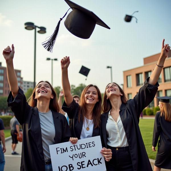 Celebrazione di laurea divertente