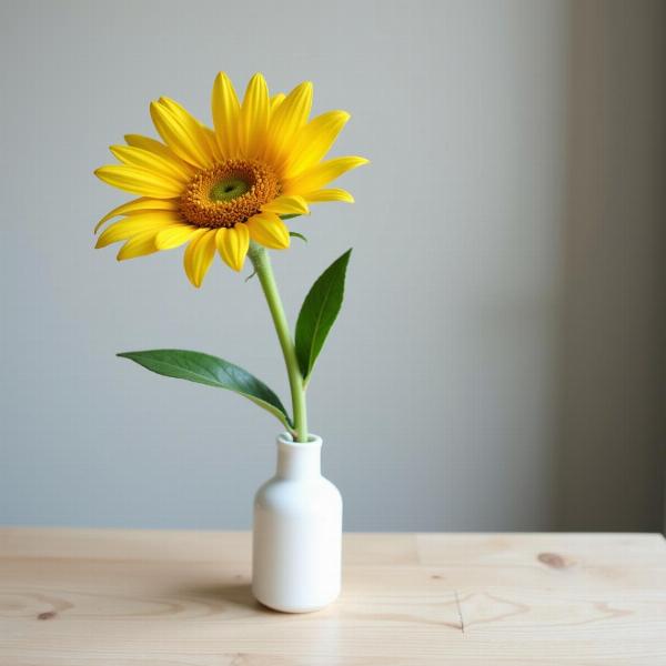 Un fiore per ringraziare il dottore