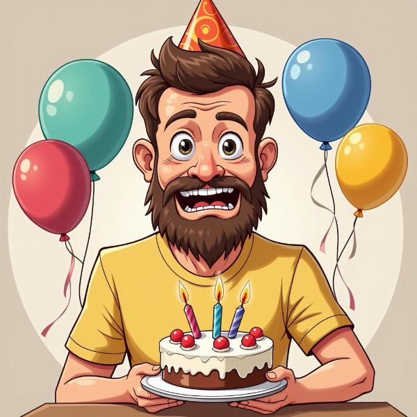 GIF Buon Compleanno Uomo Divertenti