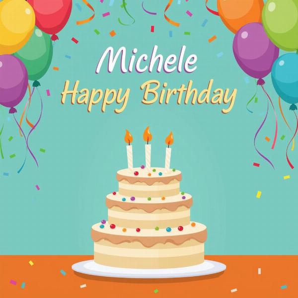 GIF classiche per il compleanno di Michele