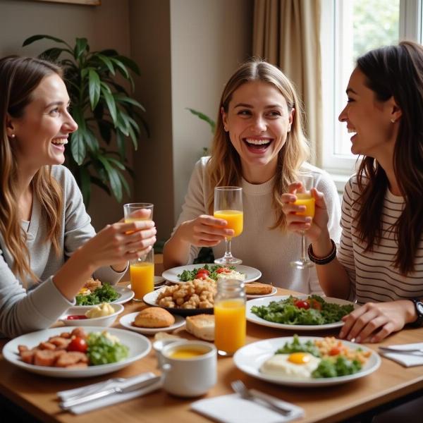 Immagine buona serata e buona cena con amici