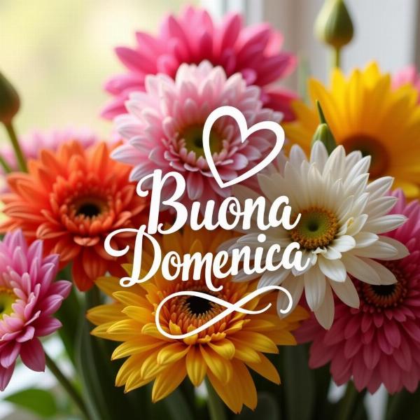 Immagini buongiorno buona domenica con fiori