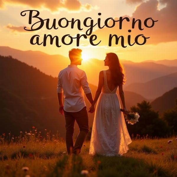 Immagini buongiorno con frasi belle romantiche