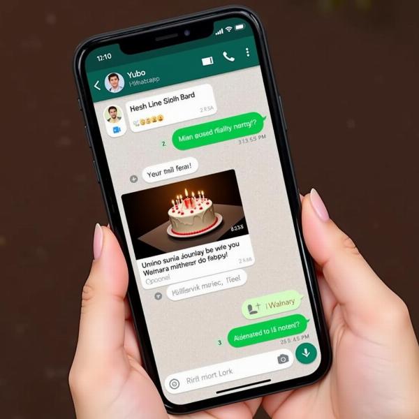 Inviare video auguri di buon compleanno tramite WhatsApp