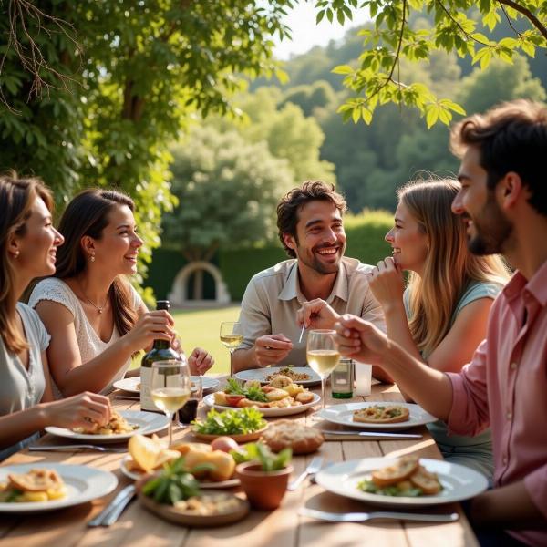 La Pura Vida in Italia: Famiglia a pranzo insieme