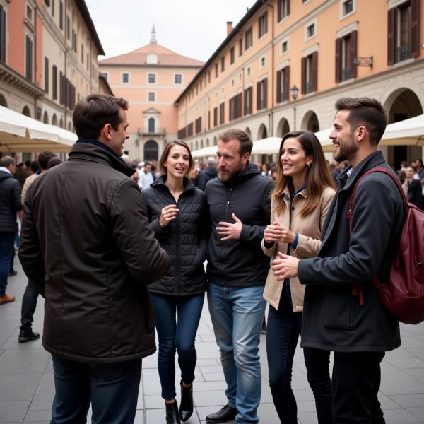 Lanciare frecciatine con stile italiano