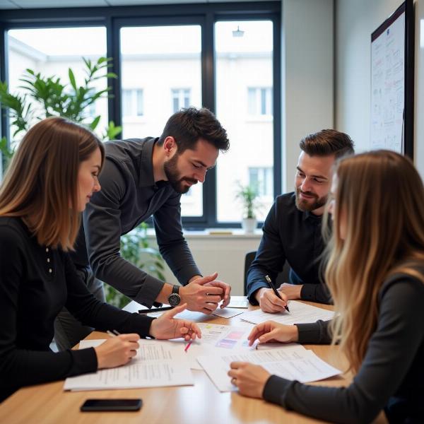 Lavoro di Squadra in Ufficio