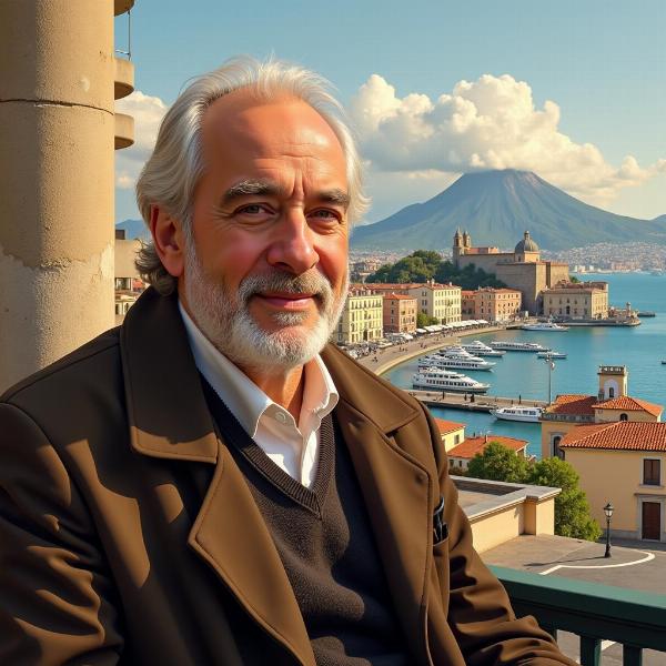 Luciano De Crescenzo e l'amore per Napoli