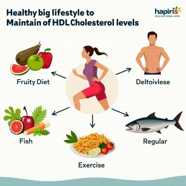 Uno stile di vita sano, con una dieta equilibrata e attività fisica, è fondamentale per mantenere livelli ottimali di colesterolo HDL.