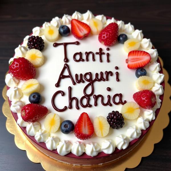 Torta di compleanno per Chiara