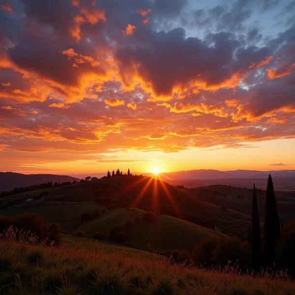 Tramonto di una Buona Domenica 4 Agosto