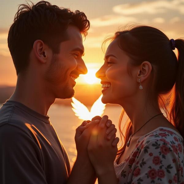 Le ali del sorriso: frasi d'amore