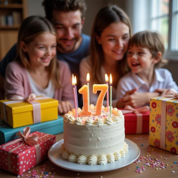 Auguri buon compleanno 17 anni figlio