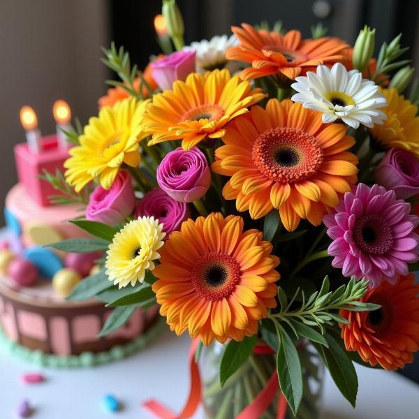 Fiori per il compleanno della mamma