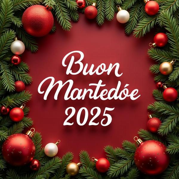 Immagine di auguri per un buon martedì 19 dicembre 2025