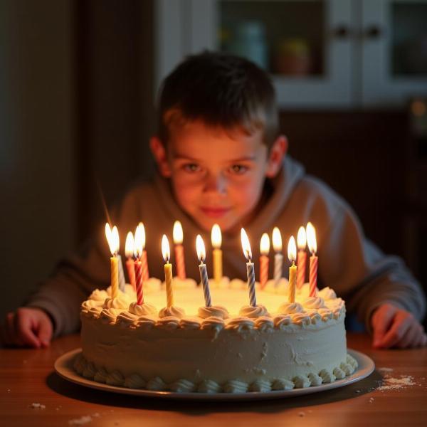 Auguri di compleanno figlio torta