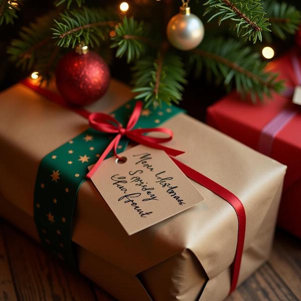 Regalo di Natale per il marito con auguri personalizzati