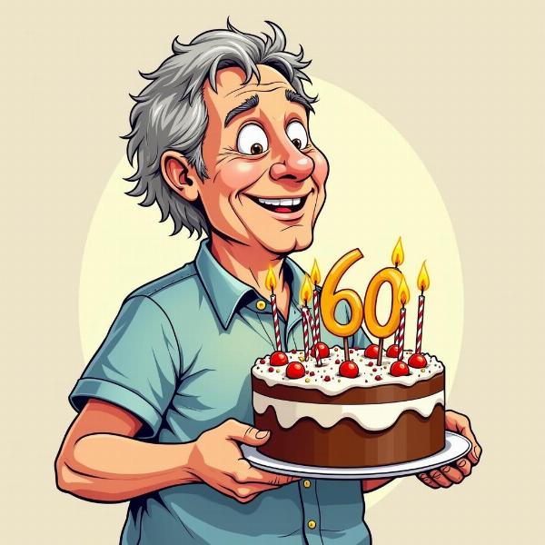 Auguri divertenti per i 60 anni del marito