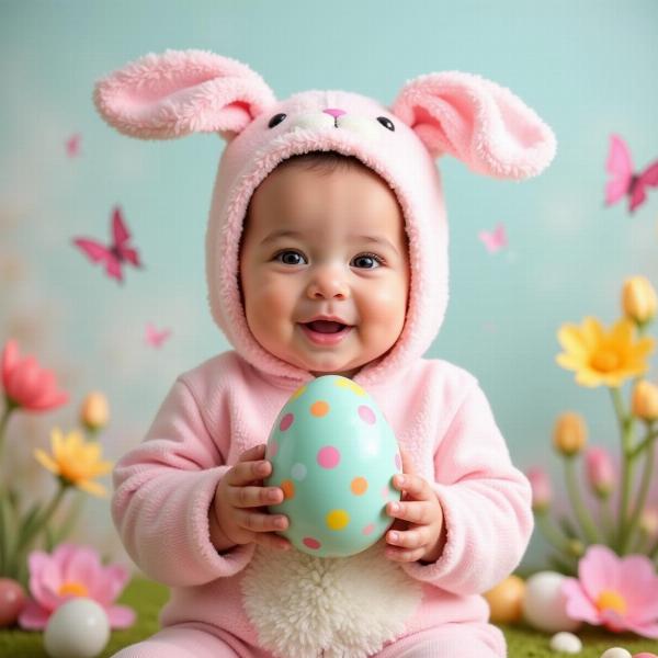 Auguri di Pasqua per bambini piccoli