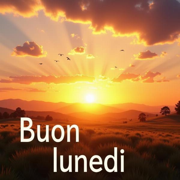 Buon lunedì GIF animate nuove: Phong cảnh thiên nhiên tuyệt đẹp