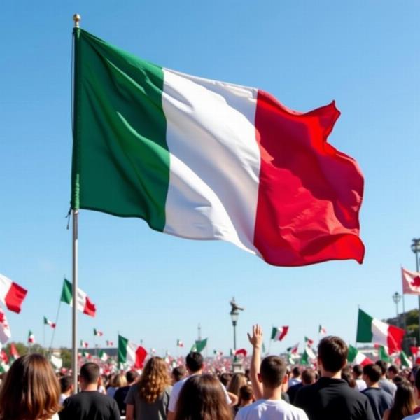 Buongiorno e buon 25 aprile: Festa della Liberazione e la bandiera italiana