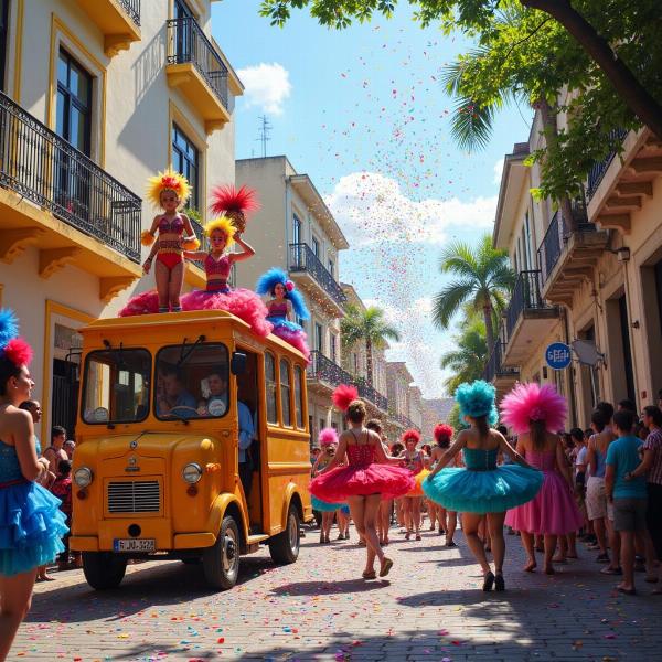 Festeggiamenti di Carnevale la domenica