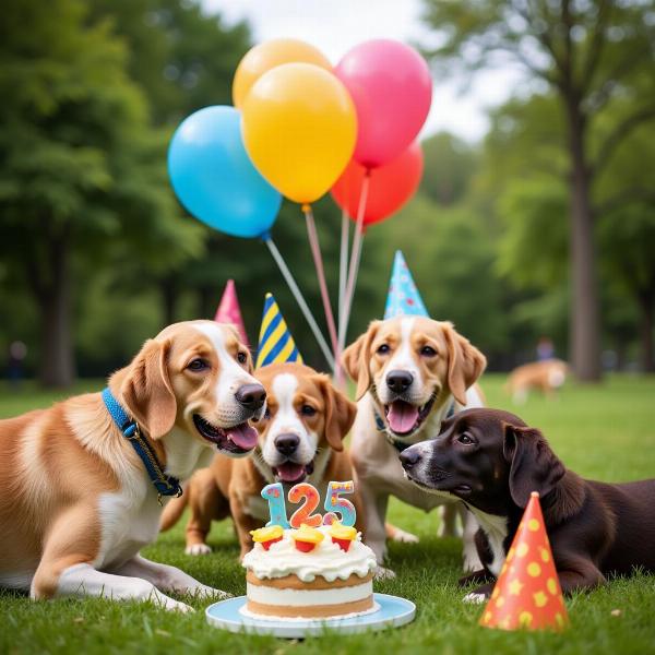 Festa Buon Compleanno con Cane