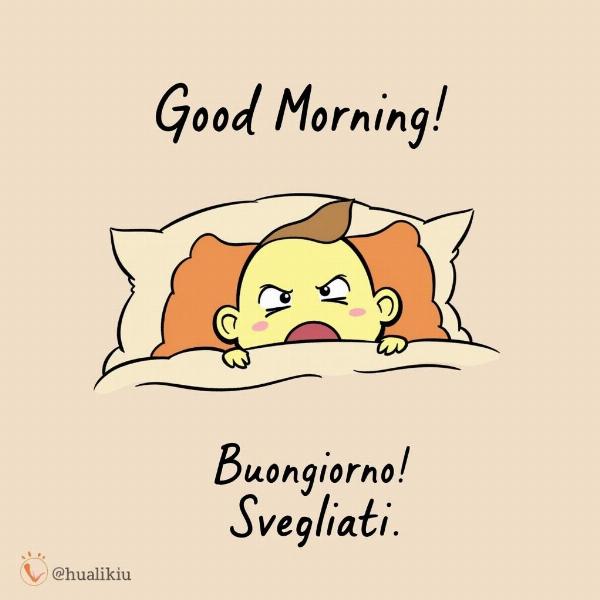 GIF Buongiorno Divertenti