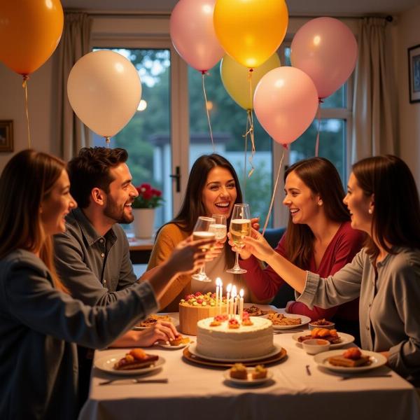 Frasi divertenti per il compleanno della cognata durante una festa