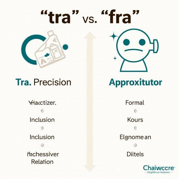 Differenze di significato tra "tra" e "fra"