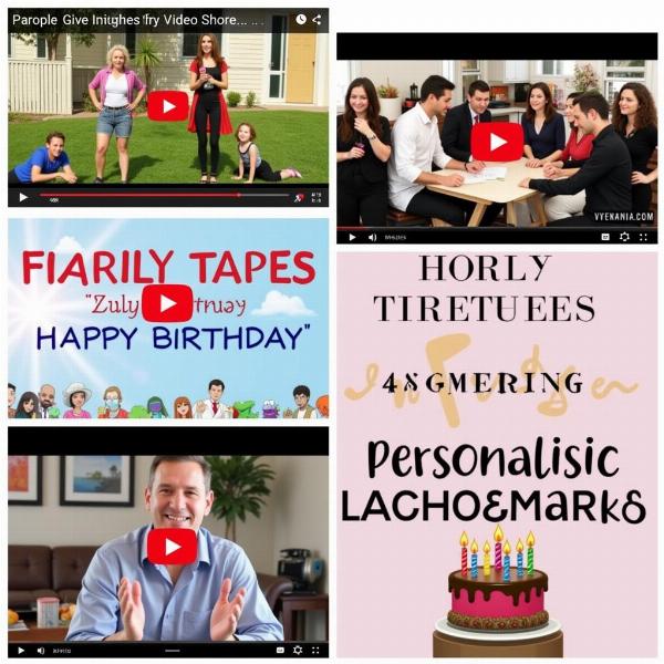 Idee originali video auguri compleanno