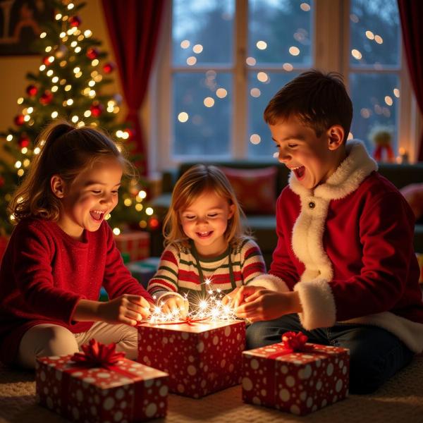 La magia del Natale per i bambini e frasi speciali