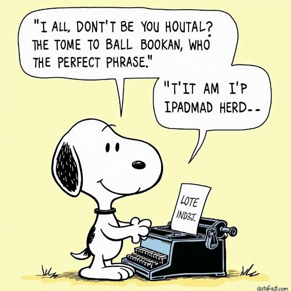 Come scegliere la frase perfetta di Snoopy per WhatsApp