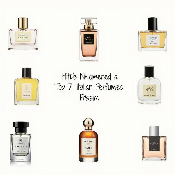 Top 7 Profumi Italiani: Esplora le fragranze più iconiche del Made in Italy.