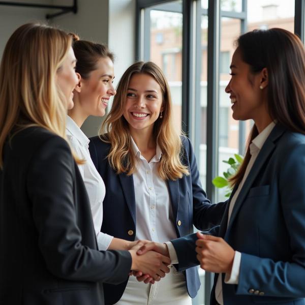 Saluti ai colleghi nell'ultimo giorno di lavoro